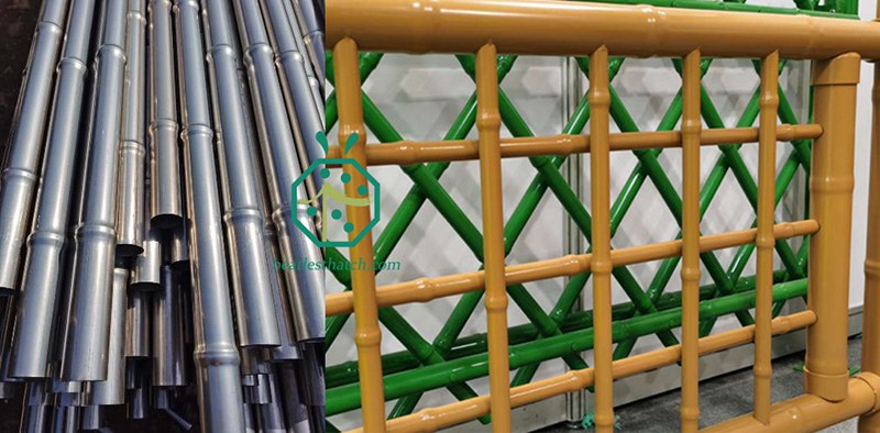 Decorative Stainless Steel Bamboo Cane