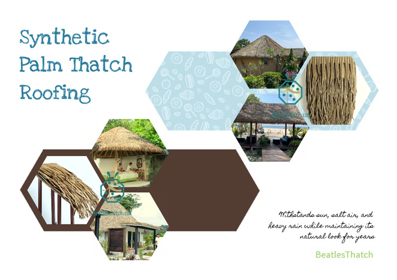 Synthetic palmex thatch roofing supplier from China Synthetic palmex thatch roofing supplier from China