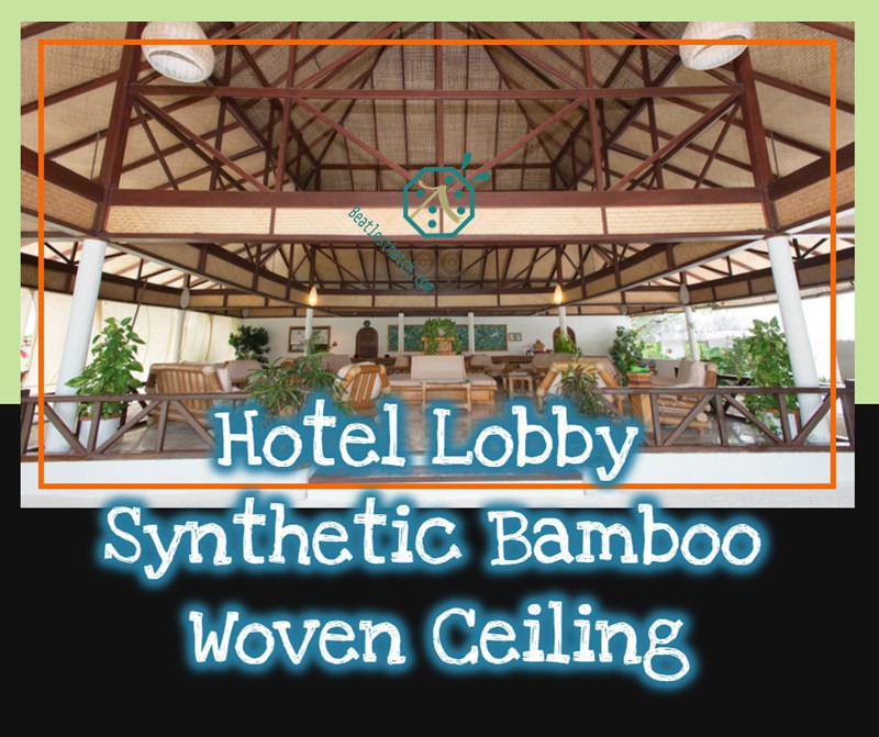 Customize the rattan/bamboo strip width for resort hotel bamboo woven ceiling panel Customize the rattan/bamboo strip width for resort hotel bamboo woven ceiling panel