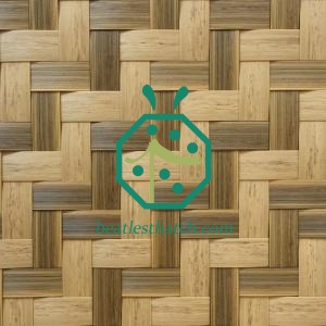 샬레 건설 프로젝트 짠 대나무 천장 패널