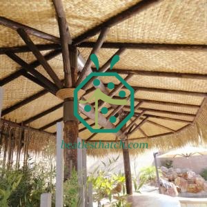 경쟁력있는 파빌리온 코코넛 잎 직조 매트 제조 업체