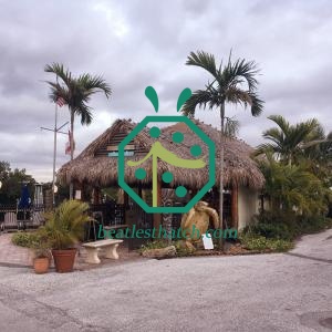 Creative Tiki Bar 레스토랑 합성 대나무 초가 지붕
