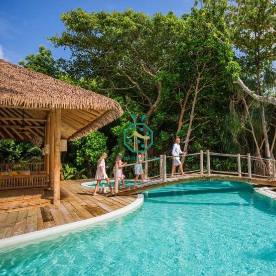 Synthetic Palapa Thatch Roof