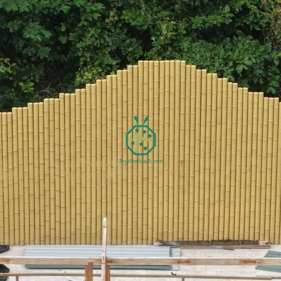 Decorative artificial bamboo poles