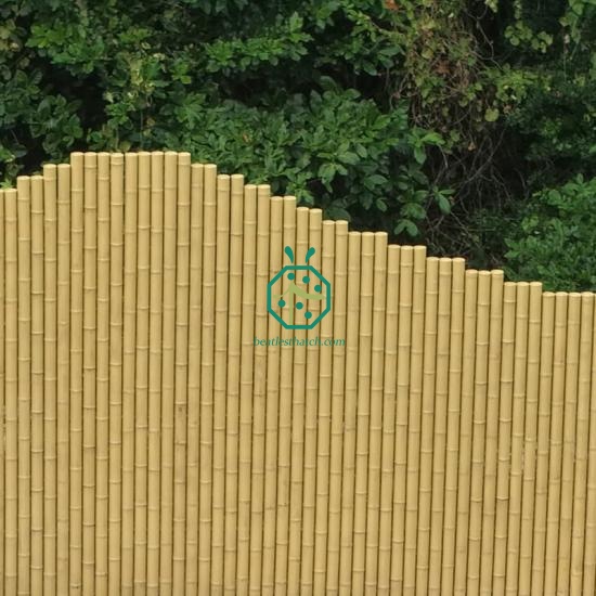 Theme Park Synthetic Bamboo Fence Poles