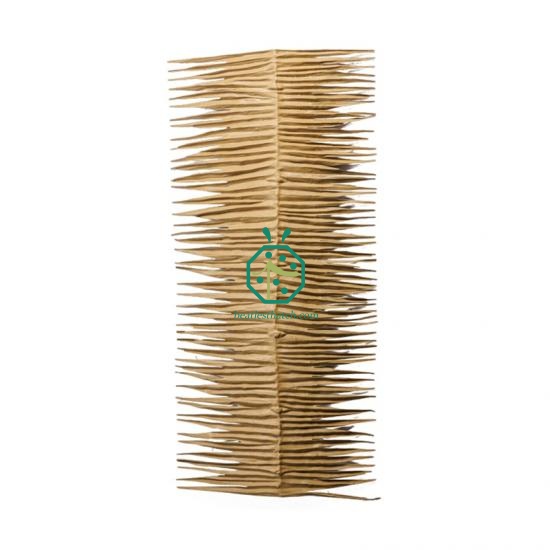Tiki hut artificial palm thatch ridge