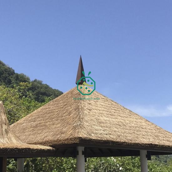 Synthetic Cape Reed Thatch Roof Tiles For UAE