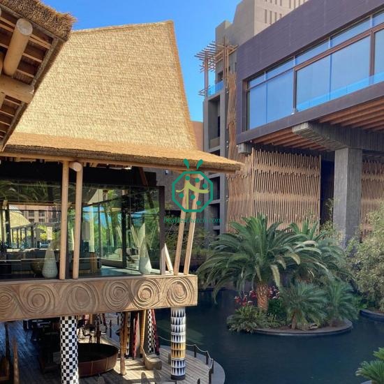 Tourism Pavilion Park Faux Reed Thatch Roof Cote d'Ivoire