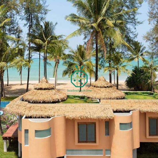 Fire Retardant Artificial Attap Dwelling Thatch Roofing Wholesale Malaysia