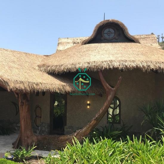 Plastic Straw Roofing Panels for Tropical Construction Projects