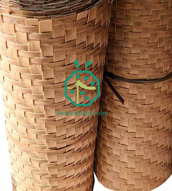 피지 말로로 섬에 대한 플라스틱 대나무 짠 매트 생산